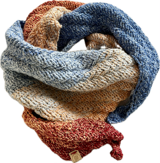 Häkelanleitung asynchrones Dreieckstuch "Saskiora"