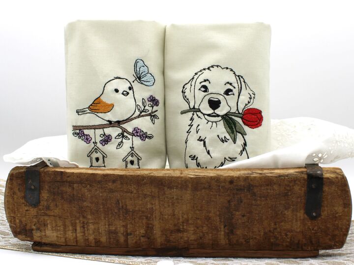 ITH Lichterbeutel Frühling Tiere Ostern 13x18cm