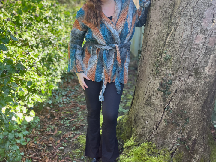 Crochet Pattern Cardigan "Dancing Leaves"