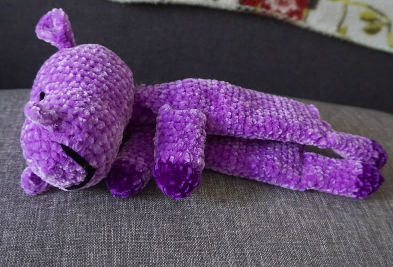 Crochet Pattern "Happy Hippo" Cuddle Cloth – The Cozy Companion