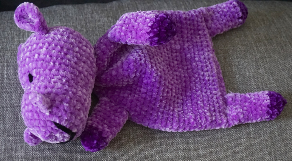 Crochet Pattern "Happy Hippo" Cuddle Cloth – The Cozy Companion