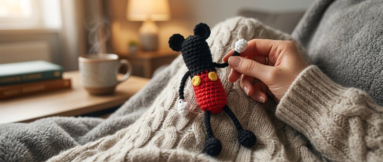 Crochet Anti-Stress Clicker – Cute DIY Fidget Toy