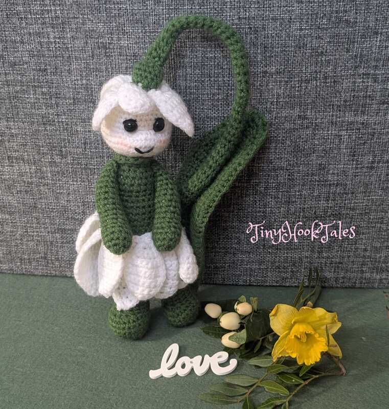 Häkelanleitung Frühlingserwachen "Glöckchen" - Bild 4