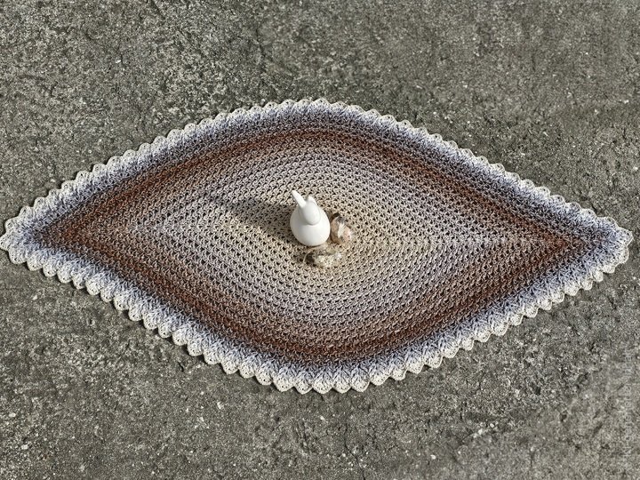 Häkelanleitung Tischdecke Morsilia