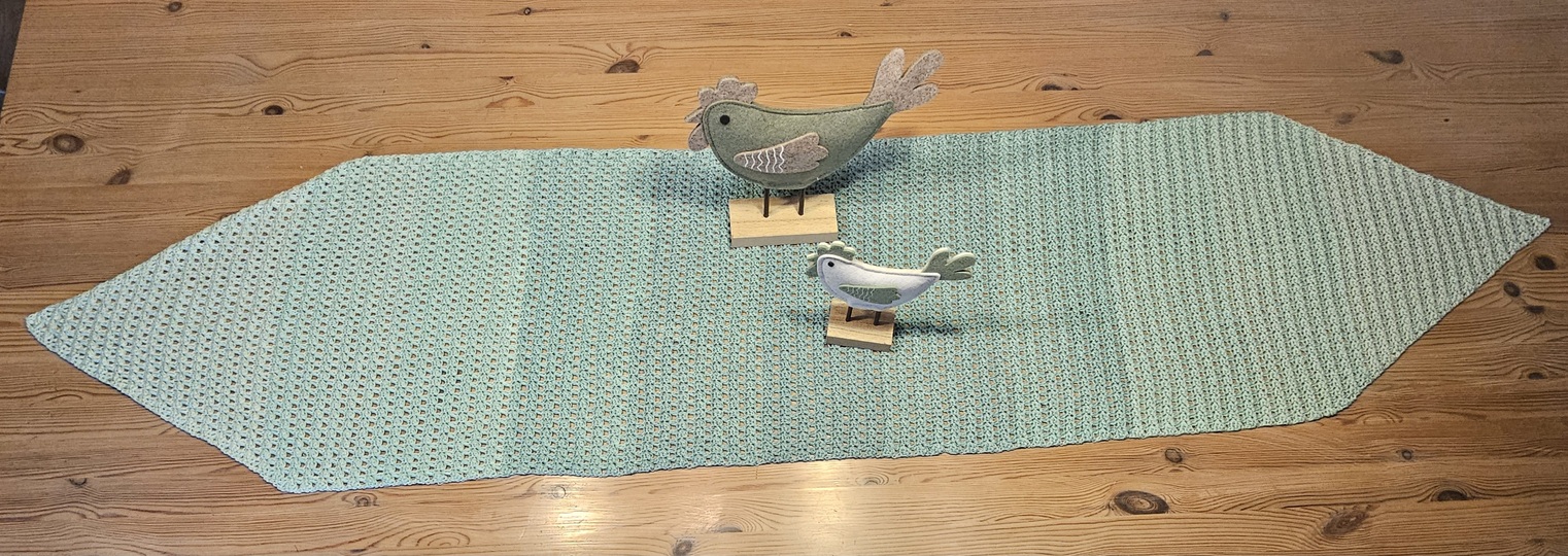 Häkelanleitung Tischdecke Morsilia