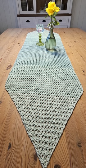 Häkelanleitung Tischdecke Morsilia