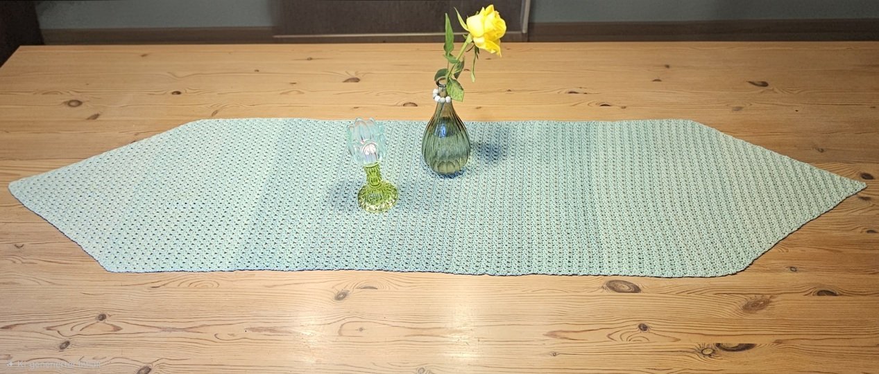 Häkelanleitung Tischdecke Morsilia