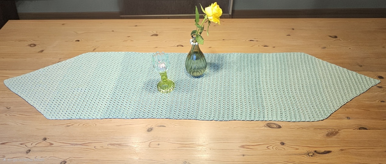 Häkelanleitung Tischdecke Morsilia