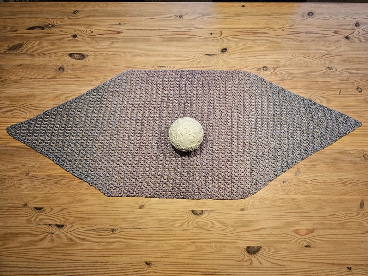 Häkelanleitung Tischdecke Morsilia