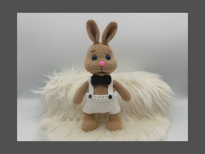 Häkelanleitung Hase Hopsi