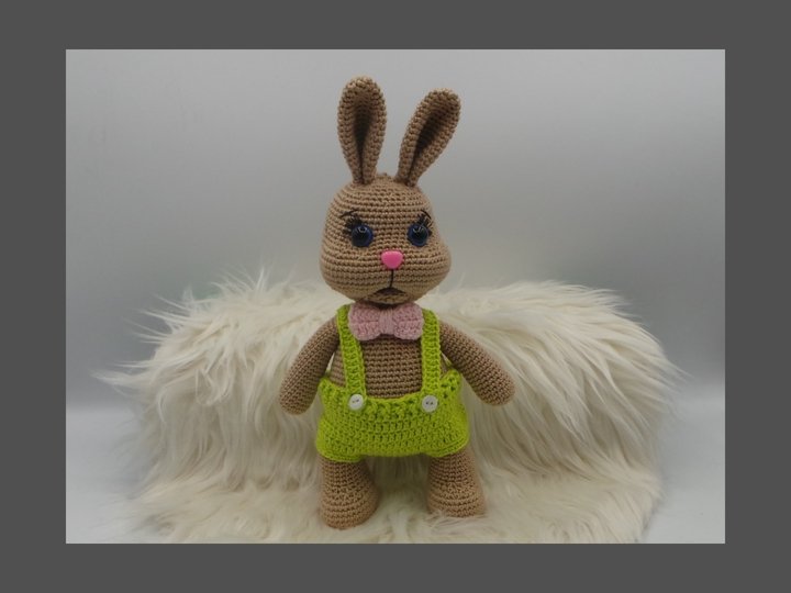 Häkelanleitung Hase Hopsi