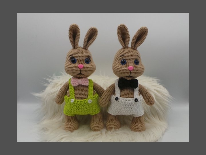 Häkelanleitung Hase Hopsi