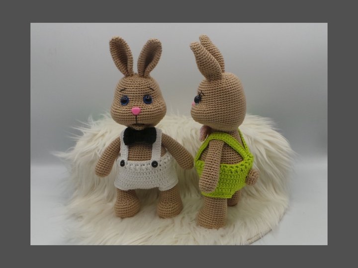 Häkelanleitung Hase Hopsi