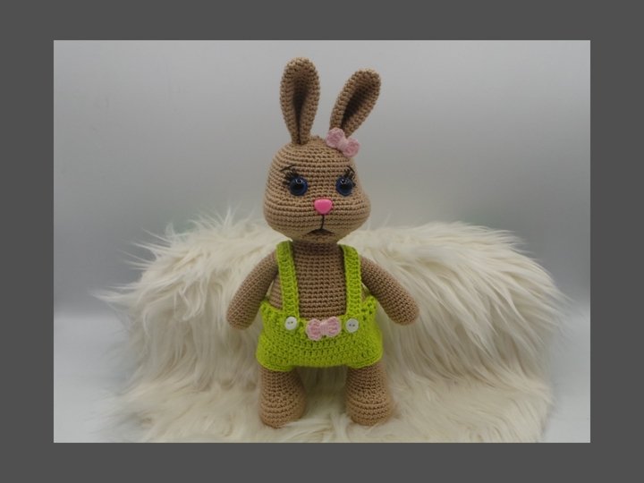 Häkelanleitung Hase Hopsi