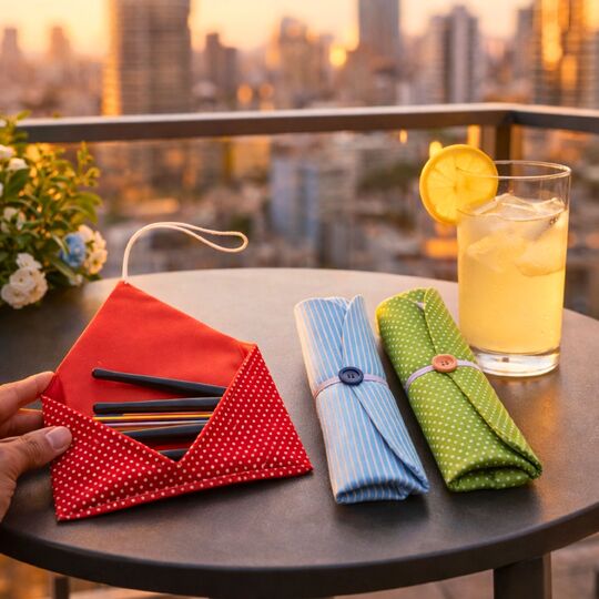 Roll-Up Fabric Organizer Sewing Pattern PDF