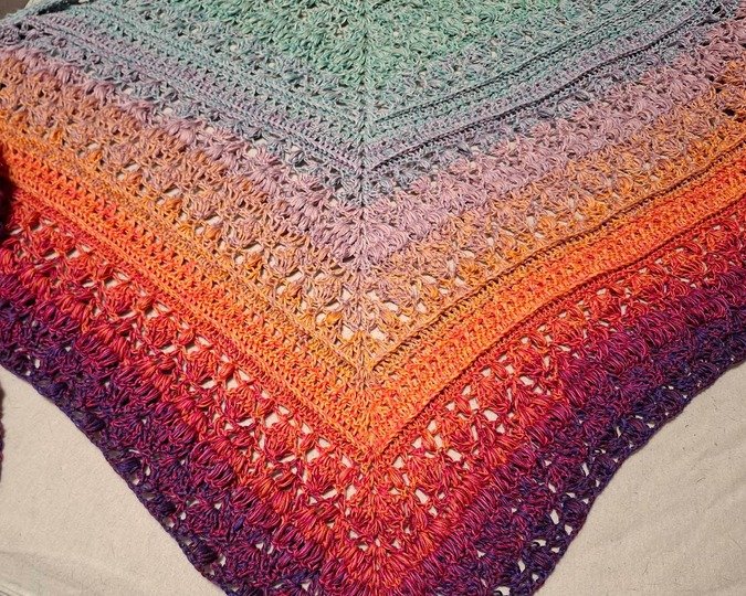 Häkelanleitung Dreieckstuch Niam