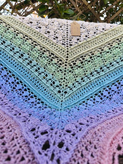 Häkelanleitung Dreieckstuch Niam