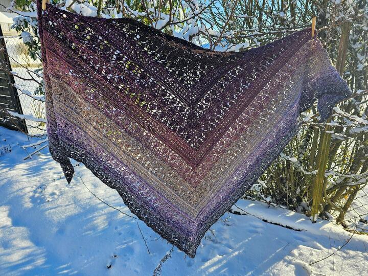 Häkelanleitung Dreieckstuch Niam