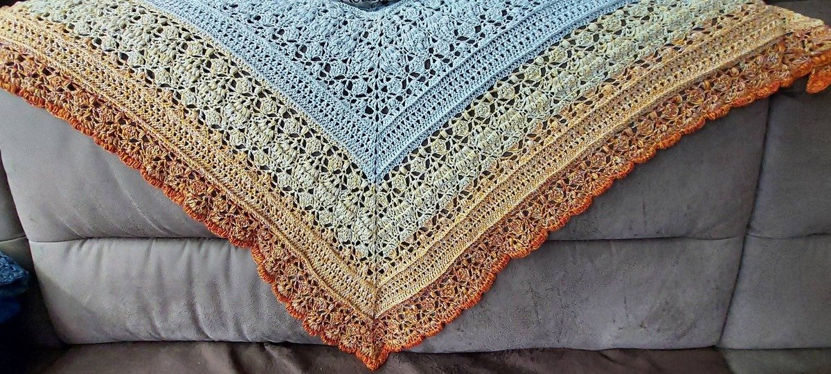 Häkelanleitung Dreieckstuch Niam