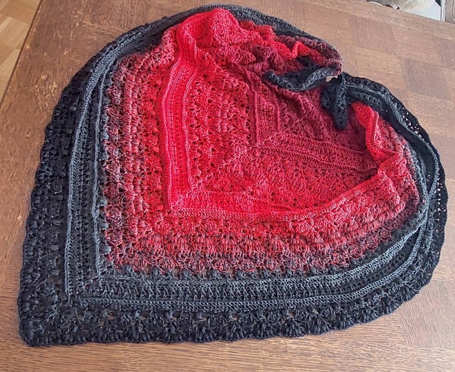 Häkelanleitung Dreieckstuch Niam