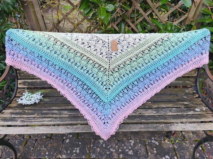 Häkelanleitung Dreieckstuch Niam