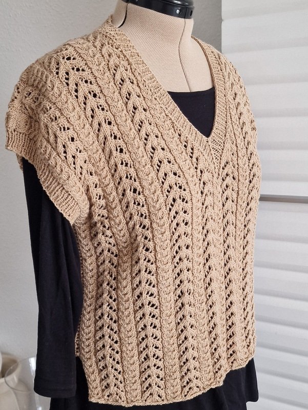 Strickanleitung für den Slipover "Maira" - Bild 7