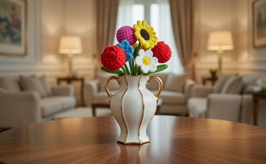 Crochet Flower Bouquet Pattern + Video (English Only) PDF