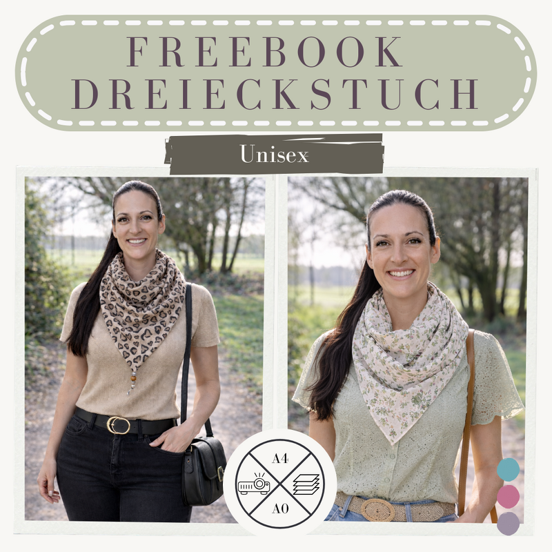 FreE-Book Dreieckstuch – schnelles Nähprojekt
