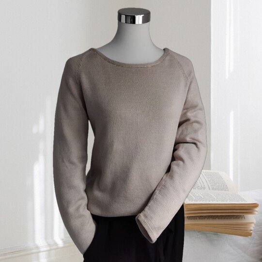 Raglan Pure Sweater