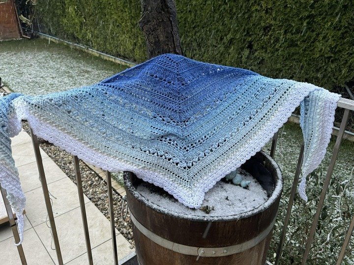 Eisblume Flaches Dreickstuch