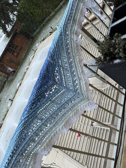 Eisblume Flaches Dreickstuch