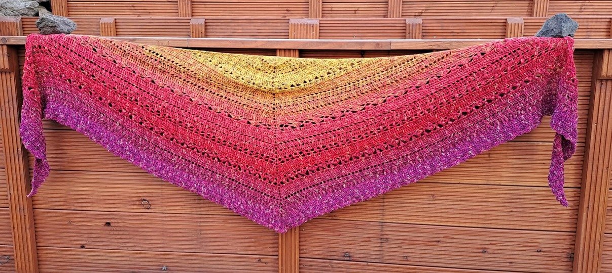 Eisblume Flaches Dreickstuch