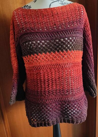 Häkelanleitung 1 Bobbel Pullover Joana