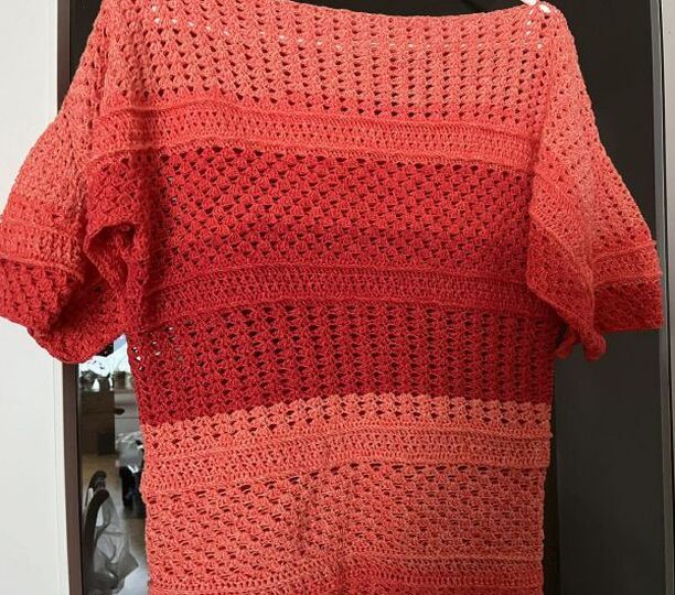 Häkelanleitung 1 Bobbel Pullover Joana