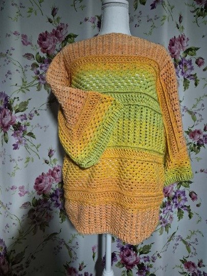 Häkelanleitung 1 Bobbel Pullover Joana