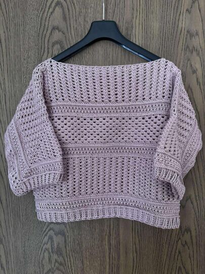 Häkelanleitung 1 Bobbel Pullover Joana