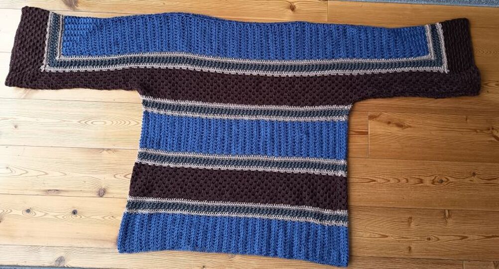 Häkelanleitung 1 Bobbel Pullover Joana