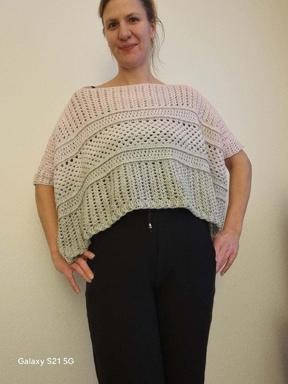 Häkelanleitung 1 Bobbel Pullover Joana