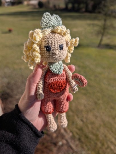 Anleitung: Naschkatze Lilly mit Lollipop