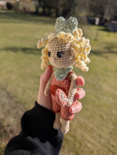 Anleitung: Naschkatze Lilly mit Lollipop