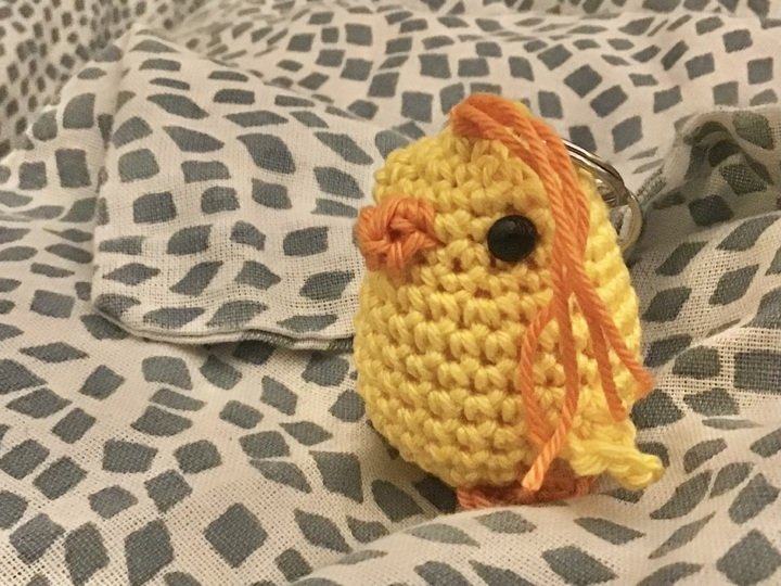 Frieda Küken fadenlosglücklich