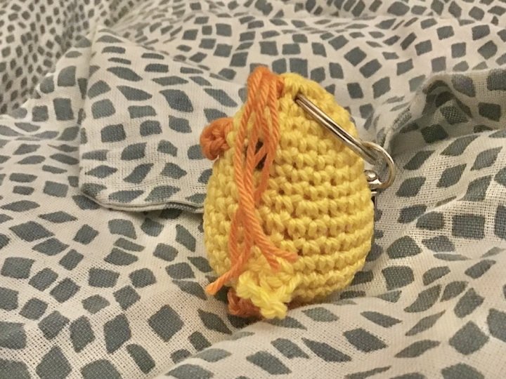 Frieda Küken fadenlosglücklich