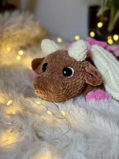 Häkelanleitung – Lenz der Drache