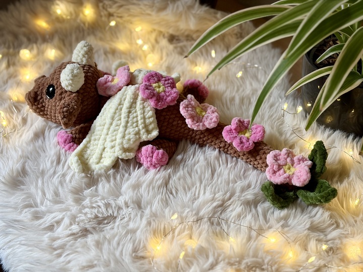 Häkelanleitung – Lenz der Drache