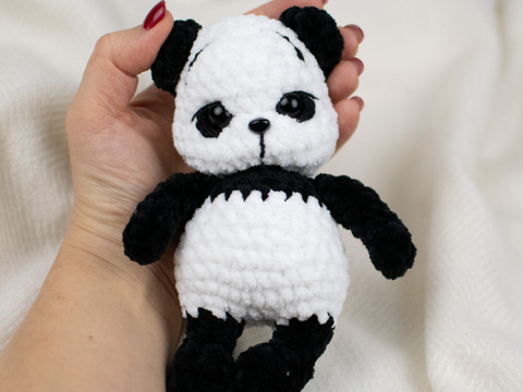 Mochi Panda Crochet Pattern – Cute Amigurumi Panda PDF Tutorial