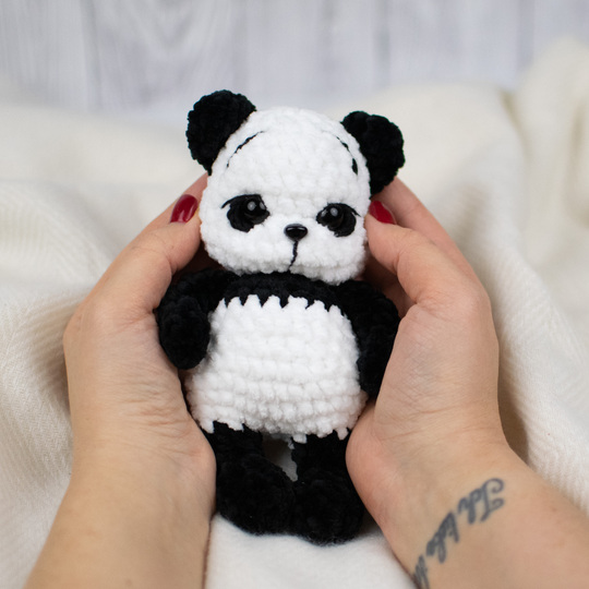 Mochi Panda Crochet Pattern – Cute Amigurumi Panda PDF Tutorial