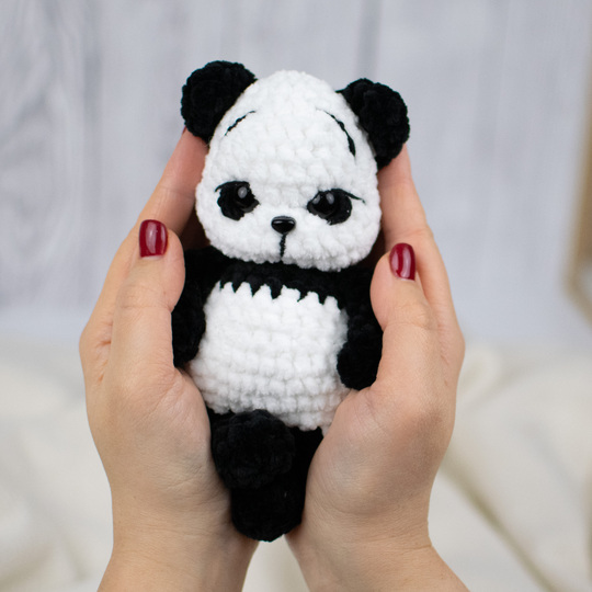 Mochi Panda Crochet Pattern – Cute Amigurumi Panda PDF Tutorial