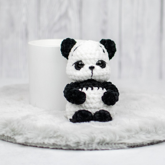 Mochi Panda Crochet Pattern – Cute Amigurumi Panda PDF Tutorial