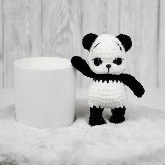 Mochi Panda Crochet Pattern – Cute Amigurumi Panda PDF Tutorial