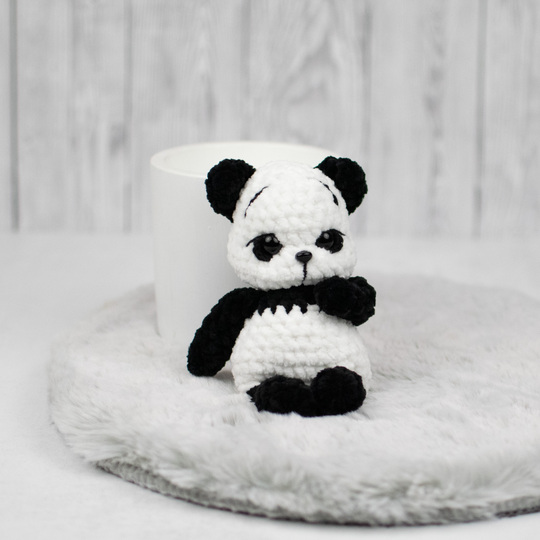 Mochi Panda Crochet Pattern – Cute Amigurumi Panda PDF Tutorial